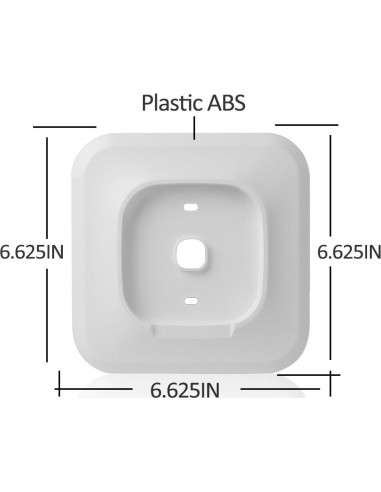 Cubierta de Placa de Pared HOLACA para Termostato Ecobee3 Lite