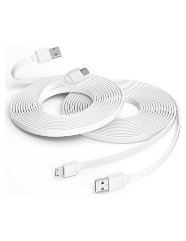 Cable de Alimentación de 9m Micro USB Xwartre para Cámaras