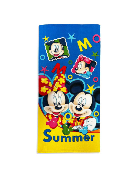 Toalla con Capucha Mickey Mouse Disney 142x66 cm Algodón