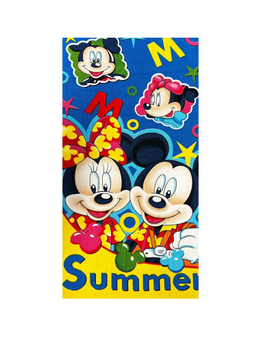 Toalla con Capucha Mickey Mouse Disney 142x66 cm Algodón