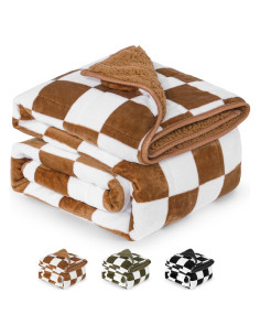 Manta con peso Reepow 6.8 kg forro polar Sherpa 122x183 cm