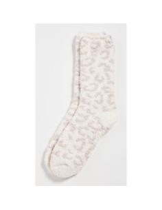 Calcetines Barefoot Dreams CozyChic Mujer Talla Única Crema/Piedra 2
