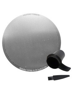 Filtro de café reutilizable GoldTone de acero inoxidable 1 unidad