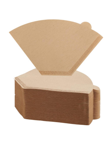 200 Filtros de Café Prudiut No. 2 Desechables Sin Blanquear