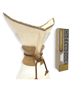 Filtros de café reutilizables CoffeeSock 2 pk Algodón Orgánico