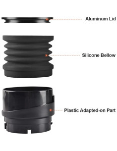 Tolva de Dosis Única CAFEMASY con Campana de Silicona 110g 2