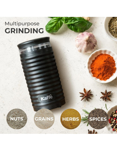 Molinillo de Café Eléctrico Kaffe KF2150 - 100g - Negro