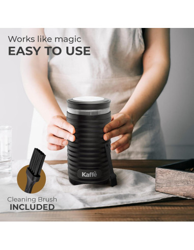 Molinillo de Café Eléctrico Kaffe KF2150 - 100g - Negro