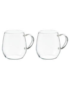 Juego de Tazas de Vidrio Hario Redondo 360ml 2pcs
