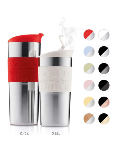 Taza de Viaje Bodum 355ml Acero Inoxidable Aislada al Vacío 2