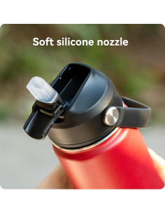 Tapa de Pajita Prurex para Botellas Boca Ancha 5.79 cm - 2 Piezas 2