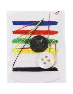 Kit de Costura de Viaje Shapenty con Agujas y Hilos - 10 Piezas 2