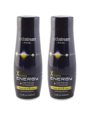 SodaStream Energía 440ml - Paquete de 2 Bebidas Saborizadas