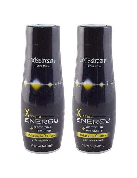 SodaStream Energía 440ml - Paquete de 2 Bebidas Saborizadas