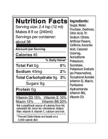 SodaStream Energía 440ml - Paquete de 2 Bebidas Saborizadas