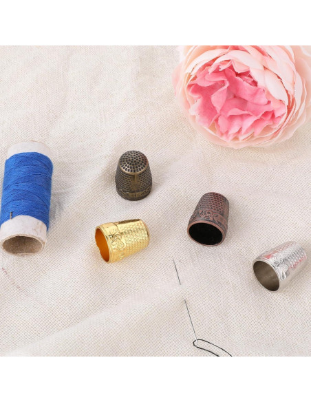 Dedales de Metal InnoHHustle - 4 Piezas para Coser a Mano