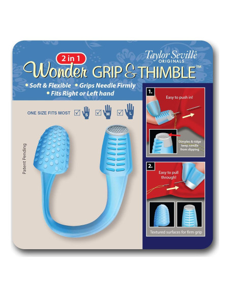 Dedal Wonder Grip Taylor Seville - Accesorios de Costura