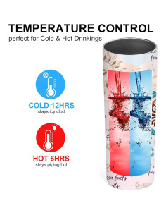 Taza de Acero Inoxidable 20oz TUMBTU Escorpio Colorido 2