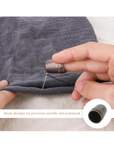 Dedales de Metal InnoHHustle - 4 Piezas para Coser a Mano