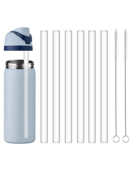 Pajitas Reutilizables HEYSKAY 6PCS Tritan para Owala 24oz y 32oz