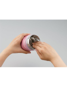 Tarro de Comida Acero Inoxidable Zojirushi 350ml Rosa 2