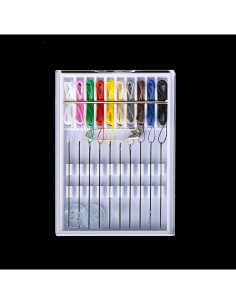 Kit de Costura Rápido SoFire - 10 Cajas con Agujas Pre Enhebradas 2