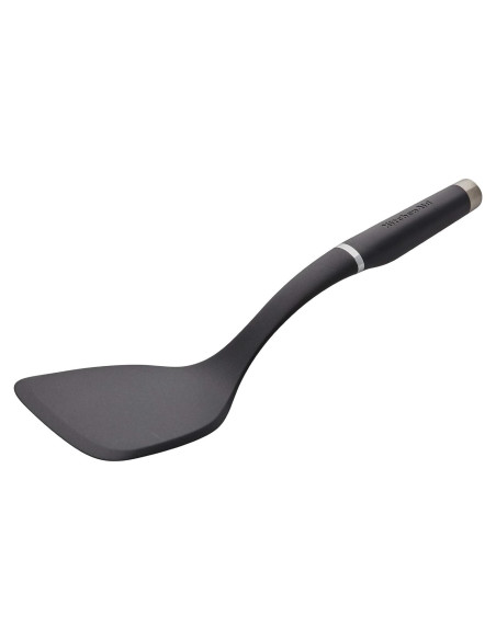 Espátula Sólida Grande KitchenAid KO001OHOBA Nylon Negro Mate