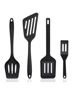 Juego de Espátulas de Silicona Pharamat - 4 Piezas, 20.3 a 34.5 cm