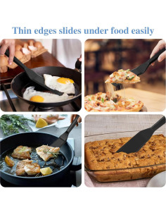 Espátula de Silicona Armrouns 25.5x5 cm Resistente al Calor 2