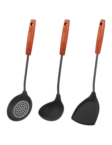 Juego de Utensilios de Cocina FJNATINH Silicona 3 Piezas