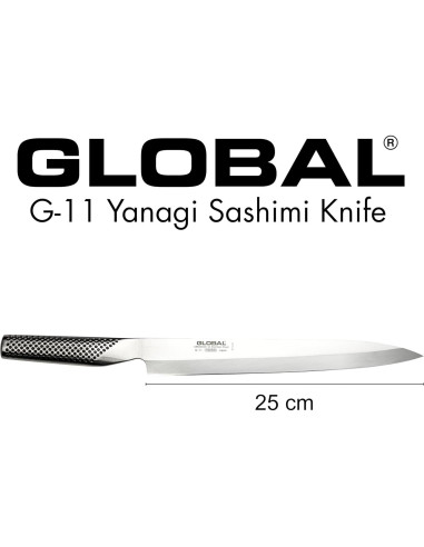 Cuchillo Sashimi Yanagi Global G-11R 25.4 cm Acero Inoxidable