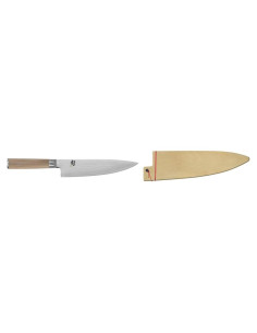 Cuchillo de Chef Shun Clásico 20.32 cm Madera Rubia Japonés