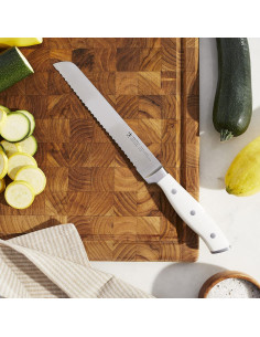 Cuchillo de Pan HENCKELS 20.32 cm Forjado Mango Blanco 2