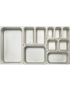 Bandeja de Vapor Winco SPH1 Acero Inoxidable 32.39x26.52 cm 2