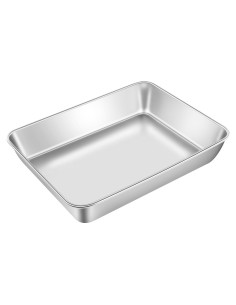 Bandeja para Hornear GRILL FORCE Acero Inoxidable 30.5x22.9 cm