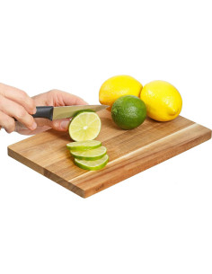 Tabla de Cortar de Madera de Acacia Glad 28x18 cm Reversible 2