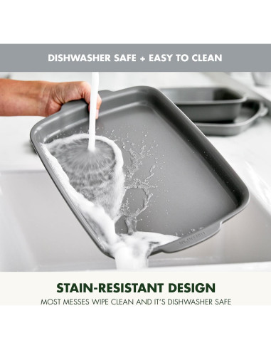 Bandeja para Hornear GreenPan Premiere 33x23 cm Cerámica Antiadherente