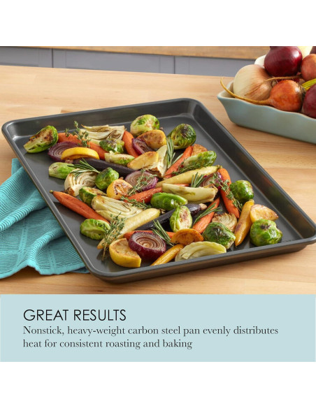 Bandeja de Horneado Antiadherente Chicago Metallic 43.2x31.1cm