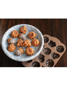 Sartén para Pastelitos Nordic Ware Calabaza 2 Tazas 2