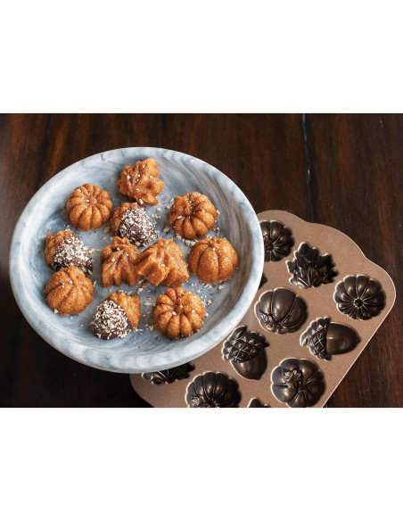 Sartén para Pastelitos Nordic Ware Calabaza 2 Tazas