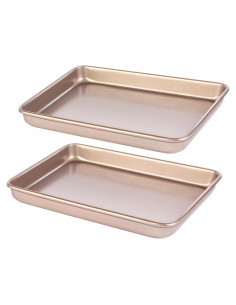 Bandeja para Hornear Barlket 23x28 cm Antiadherente Dorada
