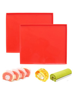 Alfombrilla de Silicona Antiadherente Brianver 31x26 cm - Set de 2