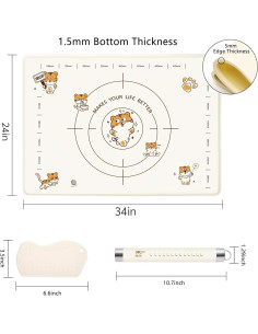 Alfombrilla de Silicona Antideslizante COOKSTYLE 864x610mm 2