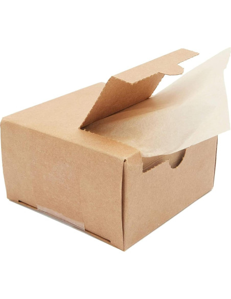 Hojas de Papel Pergamino Pre-cortadas Juvale 10x10 cm - 1000 Unidades