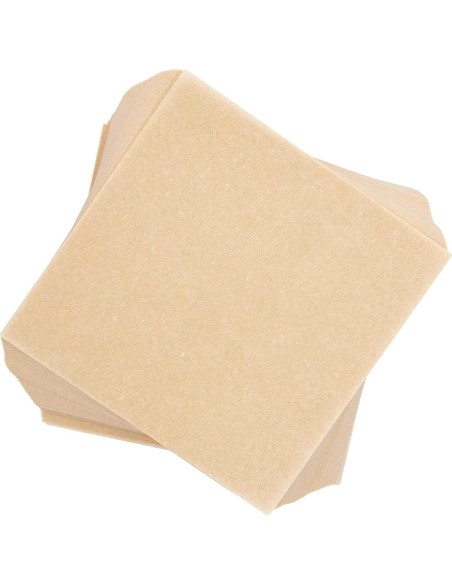 Hojas de Papel Pergamino Pre-cortadas Juvale 10x10 cm - 1000 Unidades