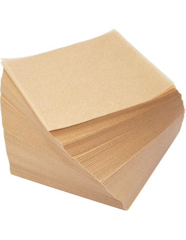 Hojas de Papel Pergamino Pre-cortadas Juvale 10x10 cm - 1000 Unidades