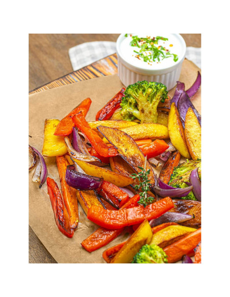 SMARTAKE 300 Hojas de Papel Pergamino 30x40 cm Anti-adherente