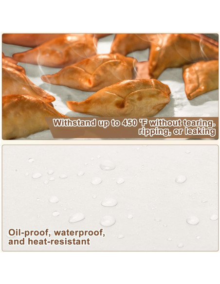 Hovico Papel Pergamino Pre-cortado 130 Hojas 22.86x33.02 cm