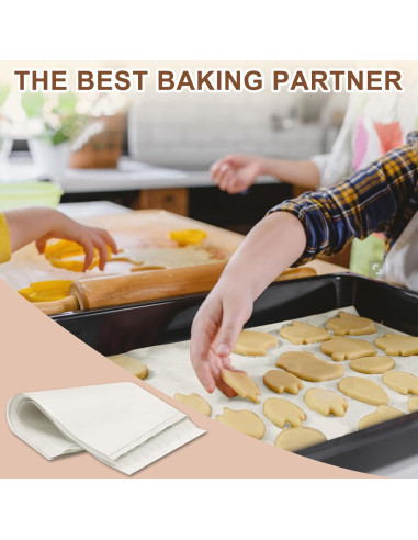 Hovico Papel Pergamino Pre-cortado 130 Hojas 22.86x33.02 cm