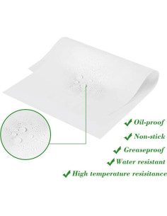 Papel Pergamino Pre-cortado VerNex 100 Pcs 19x29 cm 2